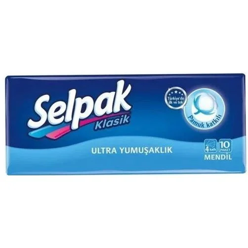 Носни кърпи Selpak класик 10 бр.