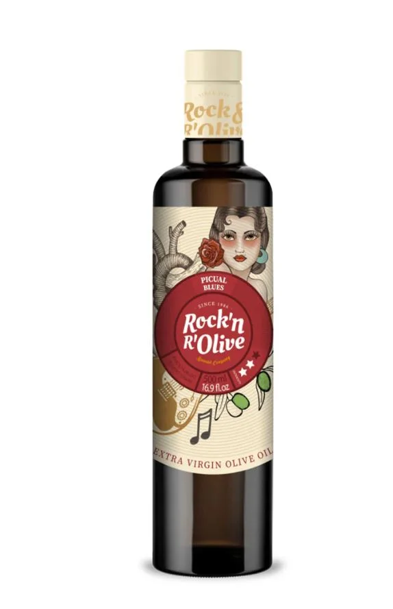 Маслиново масло Екстра Върджин Picual Blues 0,500 Rock'n R'Olive