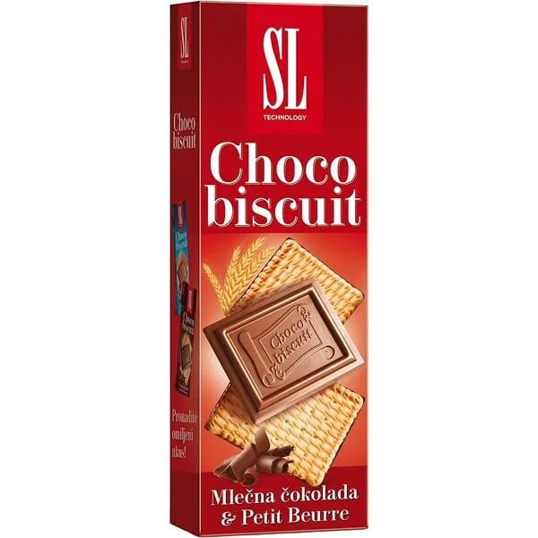 Бисквити Choco biscuit с шоколад 0,125 SL