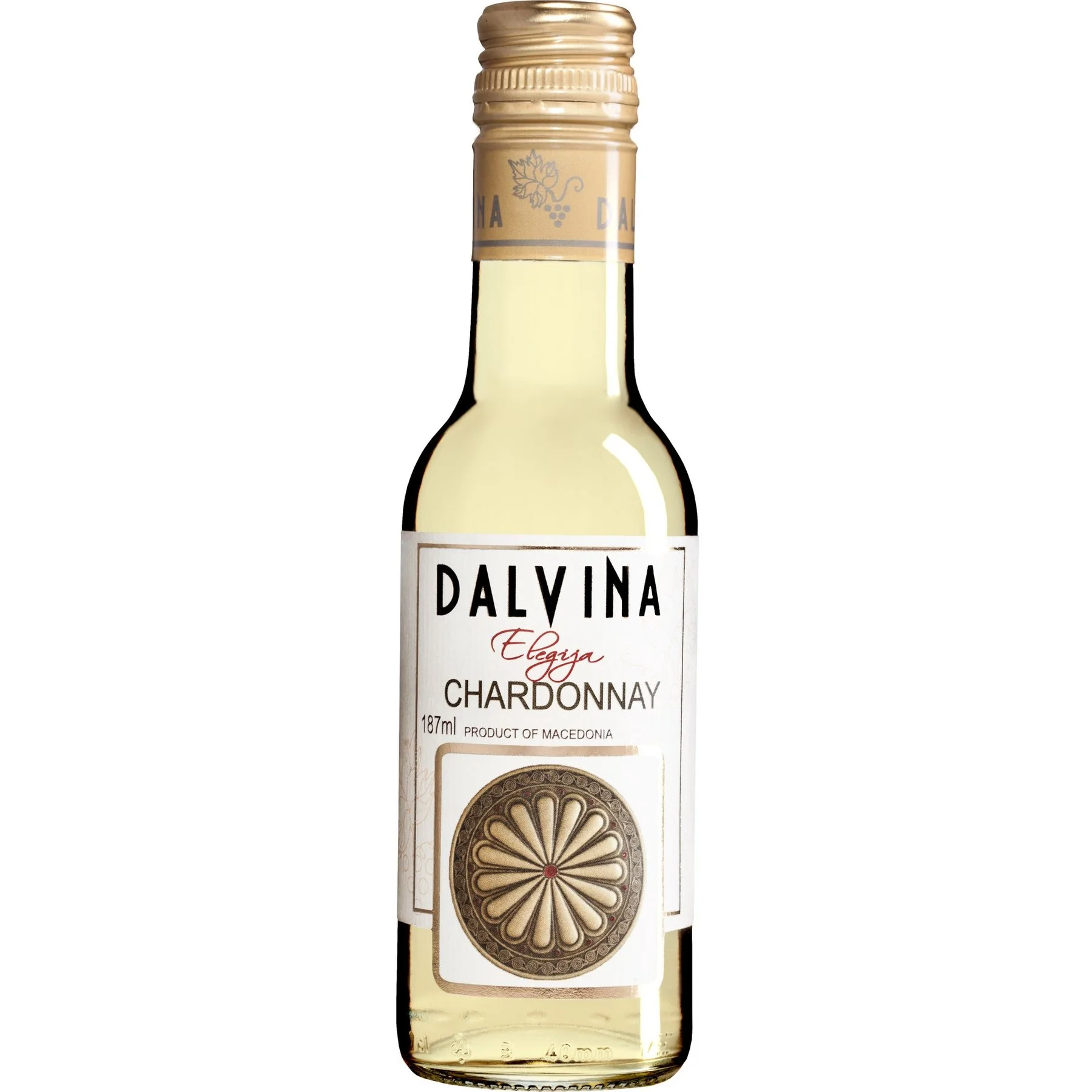 Бяло вино Chardonnay Elegija 0,187 Dalvina