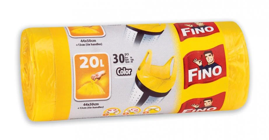 Фино торби за смет цветни 20 л. 30 бр.