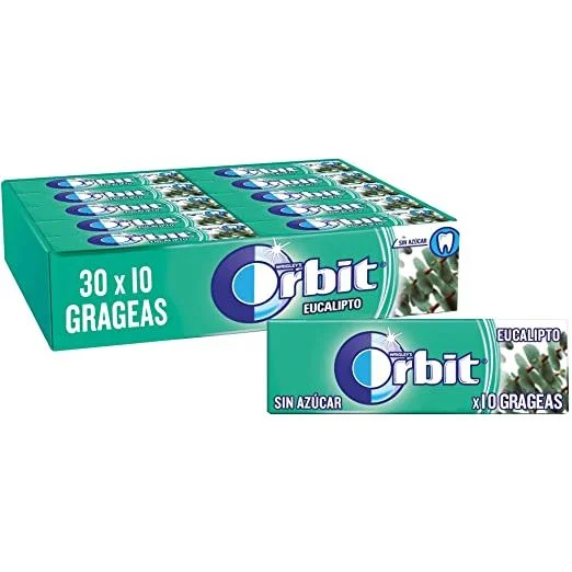 Дъвка Орбит драже Евкалипт 0,014