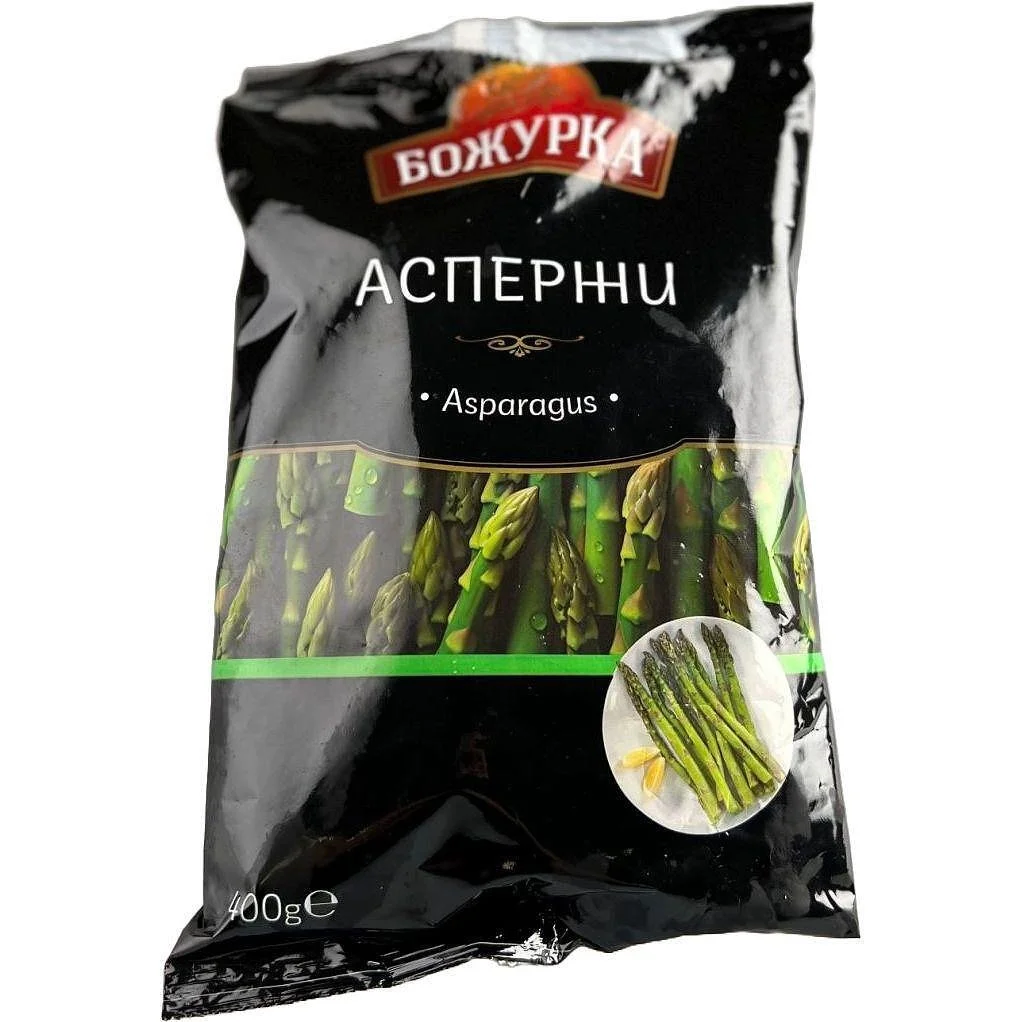 Аспержи замразени 0,400 Божурка