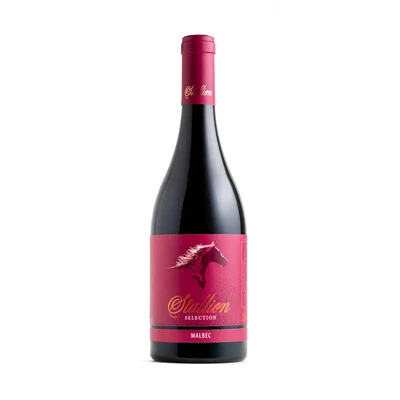 Червено вино Stallion Malbec 0,750 + чаша