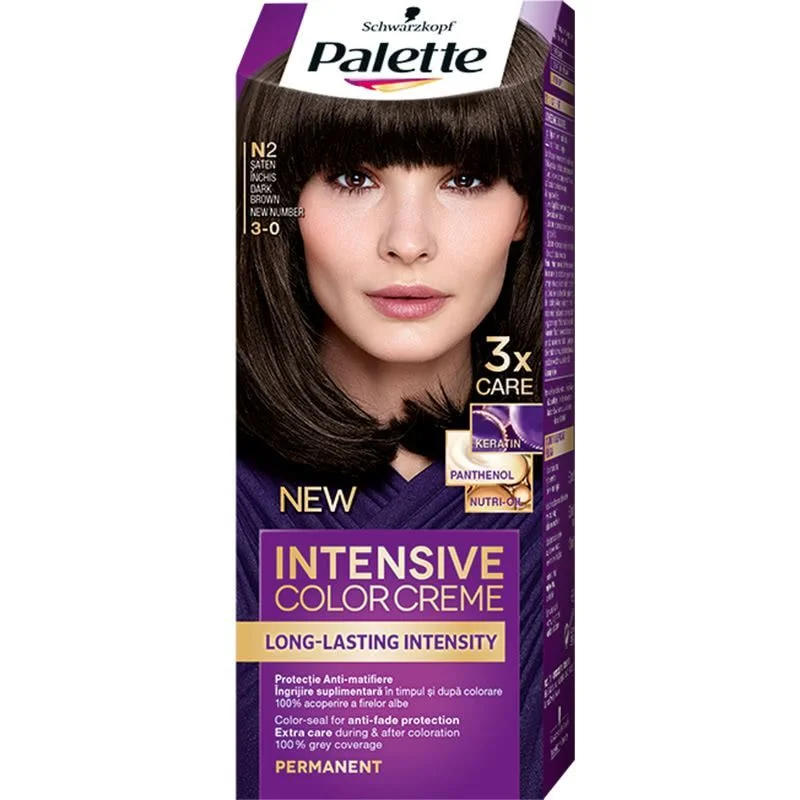 Боя за коса Палет Intensive Color Creme N2