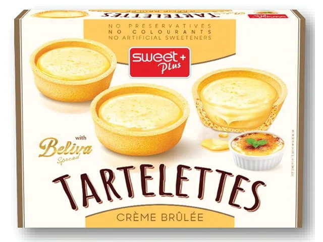 Тарталети с крем брюле 0,150 Sweet Plus