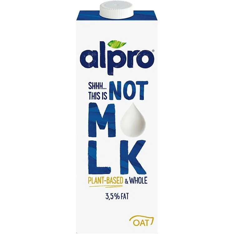 Alpro овесена напитка с калций и витамин D 3,5%  1 л.