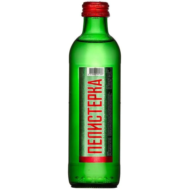 Пелистерка естестевено газирана вода 0,250
