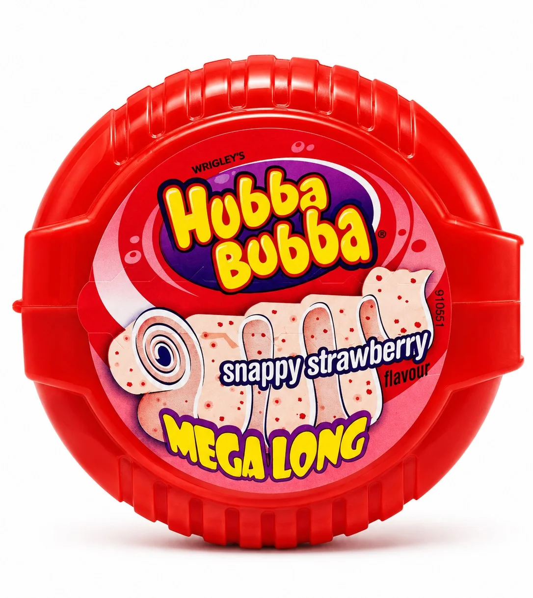 Дъвка Хуба Буба snappy strawberry ролка 0,056