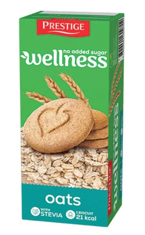 Бисквити Wellness със стевия 0,102 овес