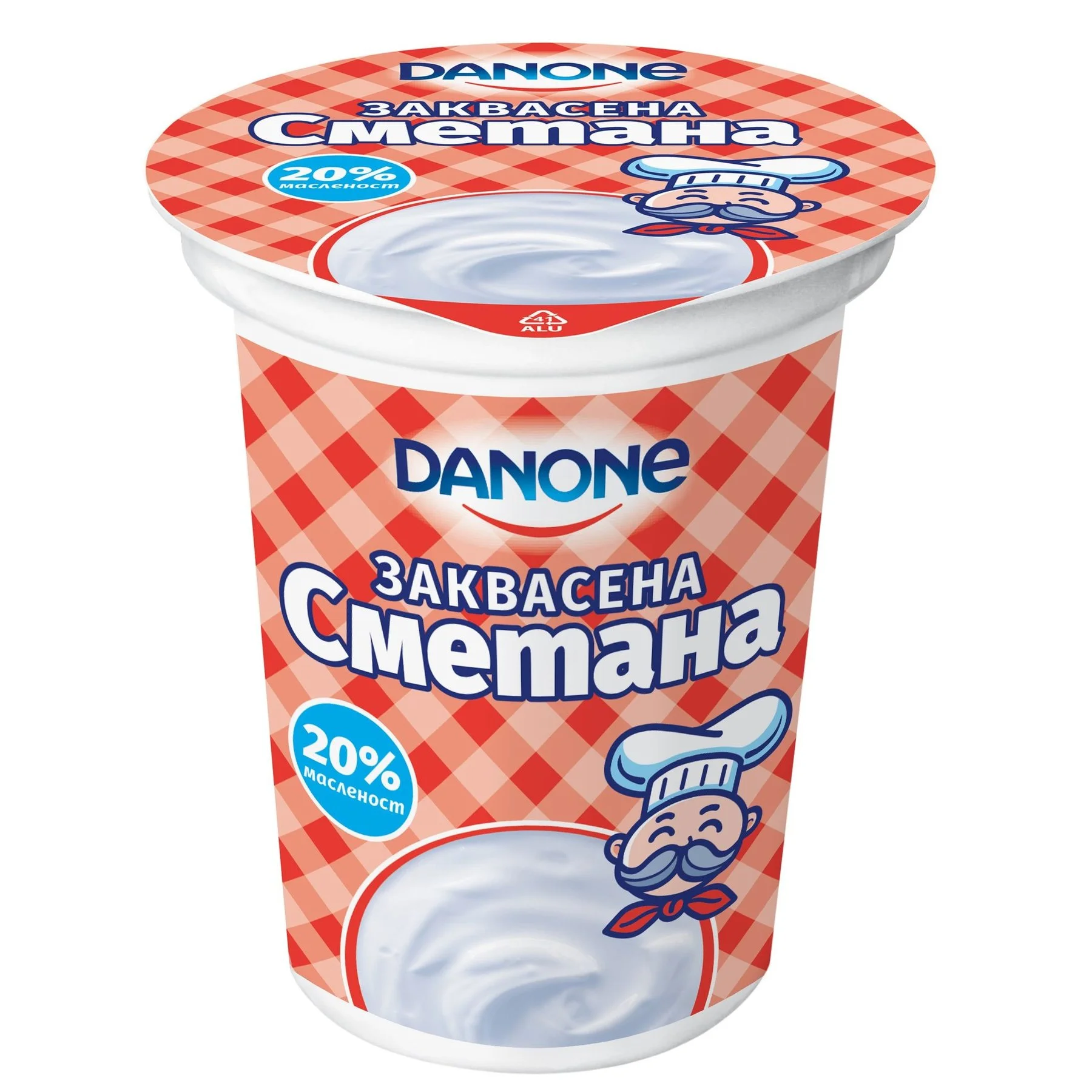 Данон Заквасена сметана 0,380