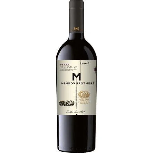 Червено вино Сира 0,750 братя Минкови
