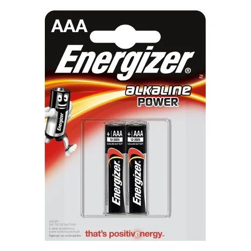 Алкална батерия Energizer base AAA 1.5V 2 бр.
