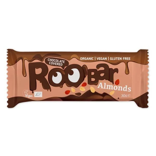 БИО бадемов бар покрит с шоколад 0,030 RooBar