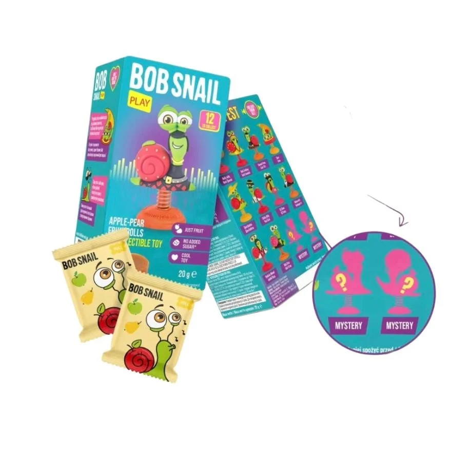 Бонбони BOB Snail 0,020 с играчка
