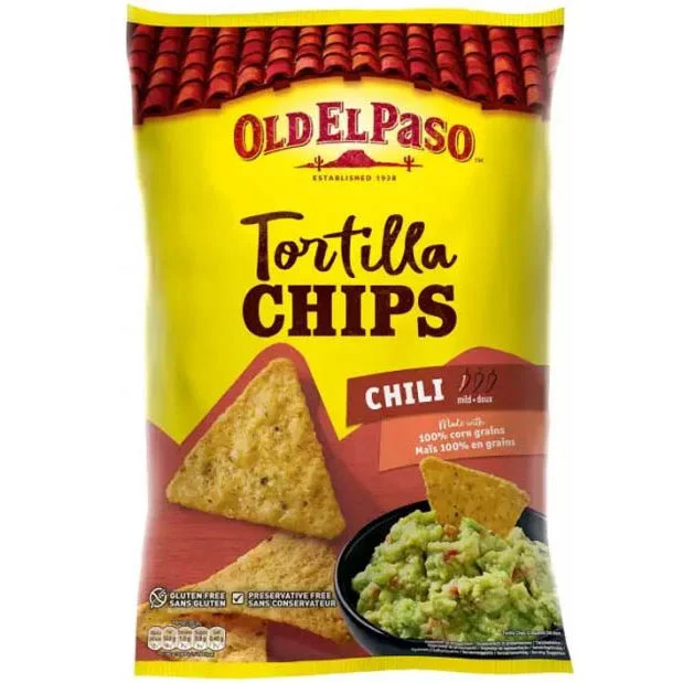 Тортила чипс с чили 0,185 Old El Paso