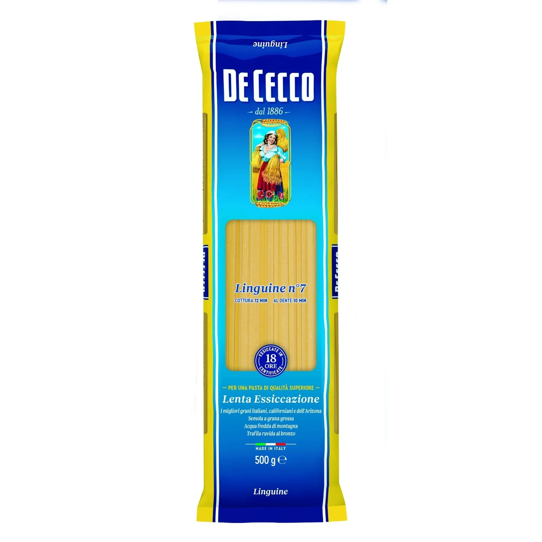 Паста Лингуини 0,500 № 7 De Cecco