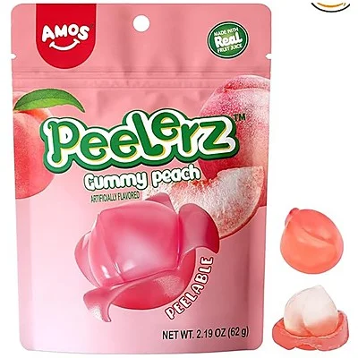 Бонбони Желирани Peelerz Gummy 0,055 праскова