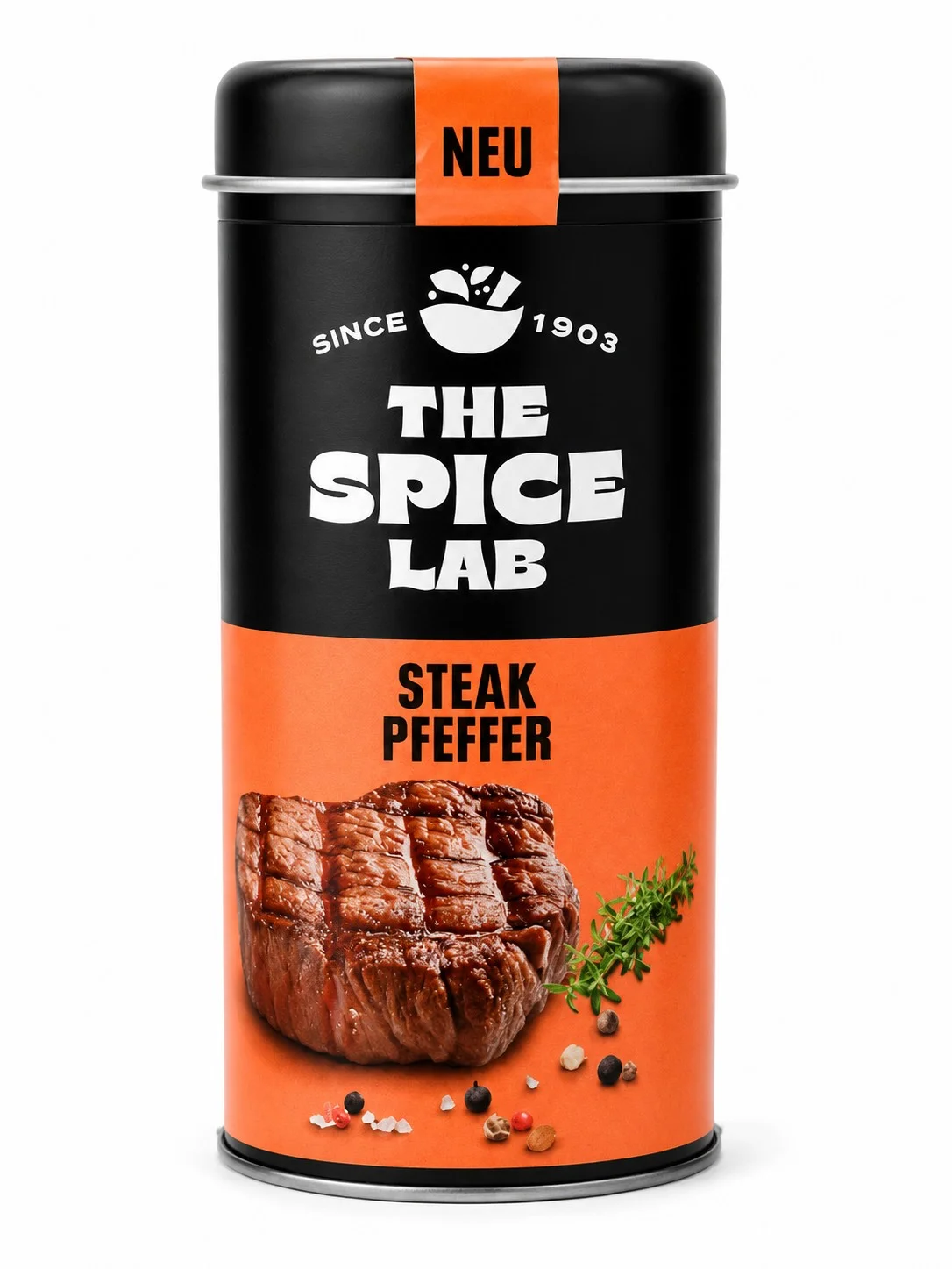 Подправъчен микс стек и черен пипер 0,140 The spice lab