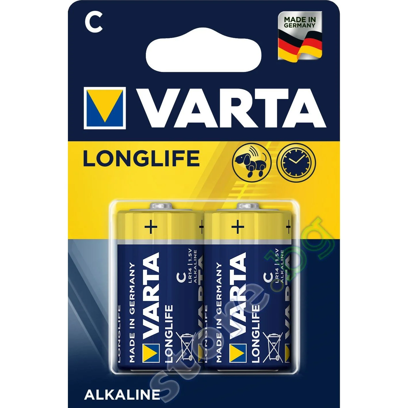 Батерии Varta Longlife R 14 C 2 бр.