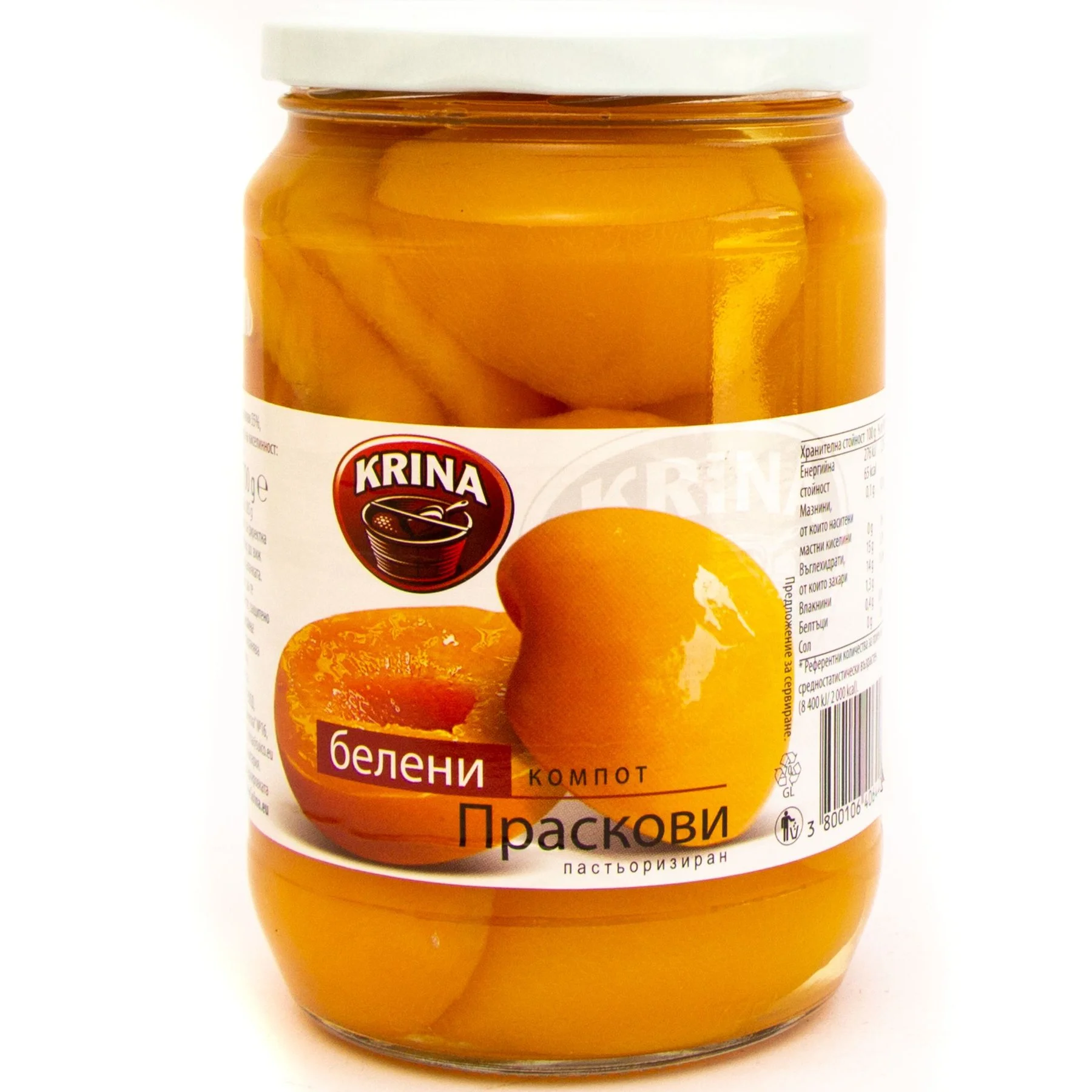 Компот Праскови Крина 0,700