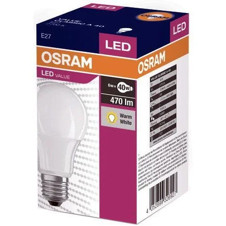 Ел.крушка LED VALUЕ Classic Osram A60/9W/ Е27