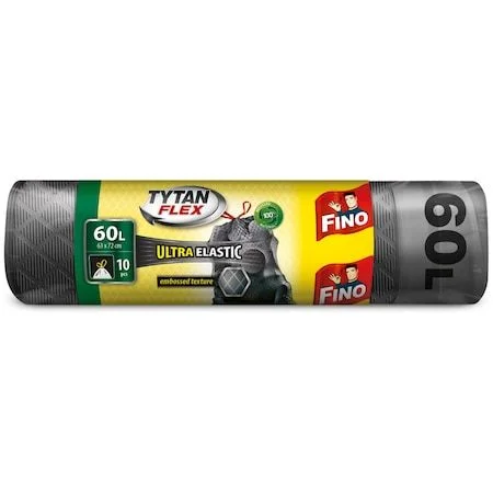 Фино торби за смет с връзки 60 л.10 бр. Титан ultra elastic