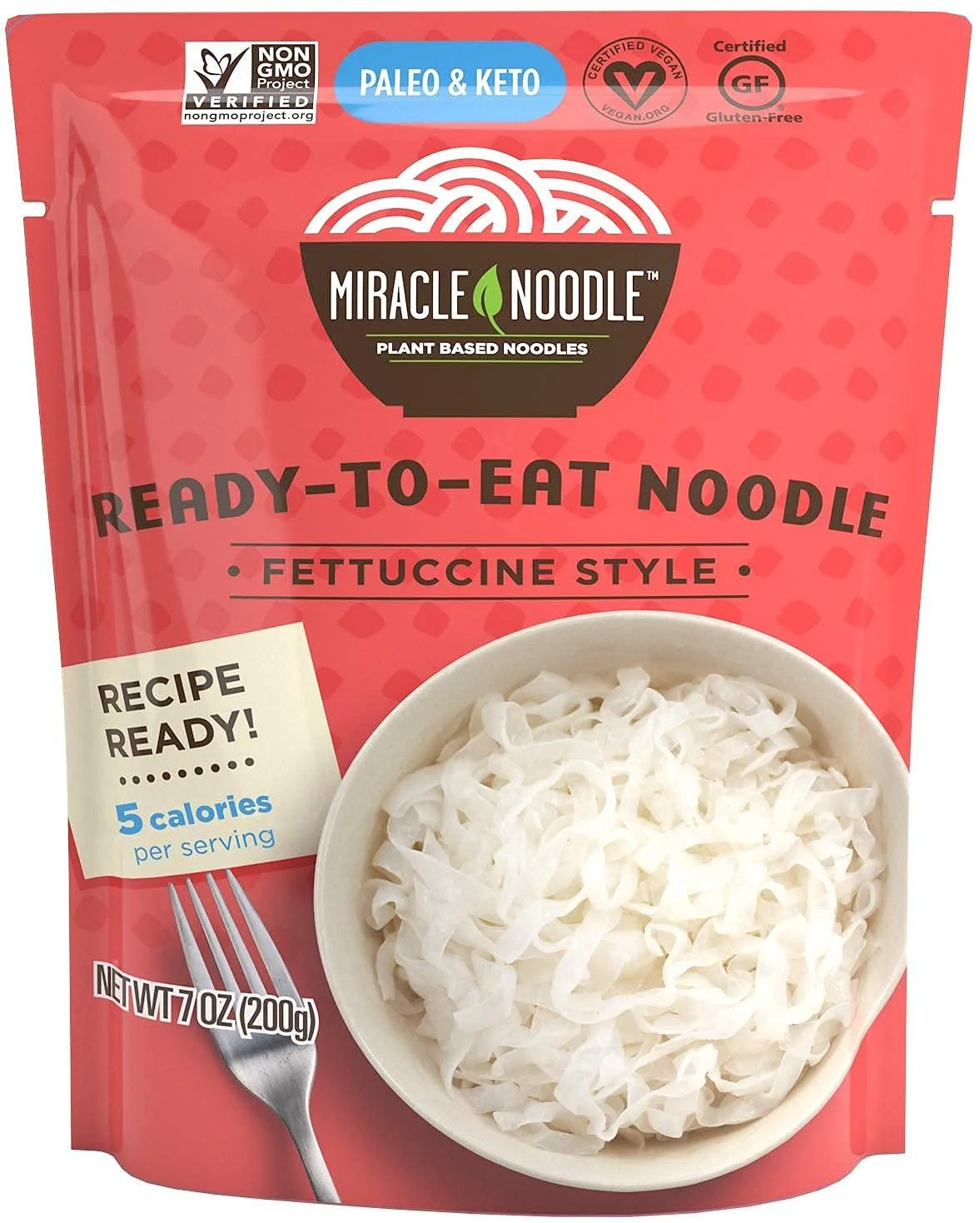 Фетучини безглутенови Konjac 0,200 Miracle Noodle