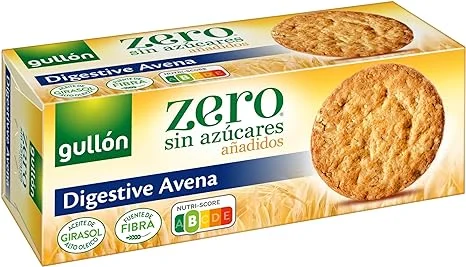 Бисквити Digestive овесени без захар 0,410 Gullon