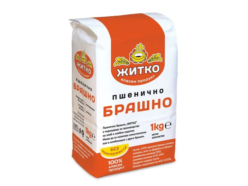 Брашно пшенично 1 кг. Житко