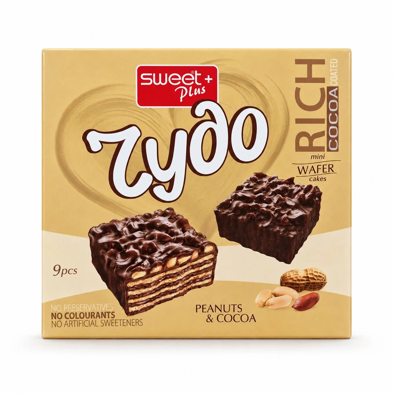 Вафлени торти Чудо фъстъци 0,180 Sweet Plus