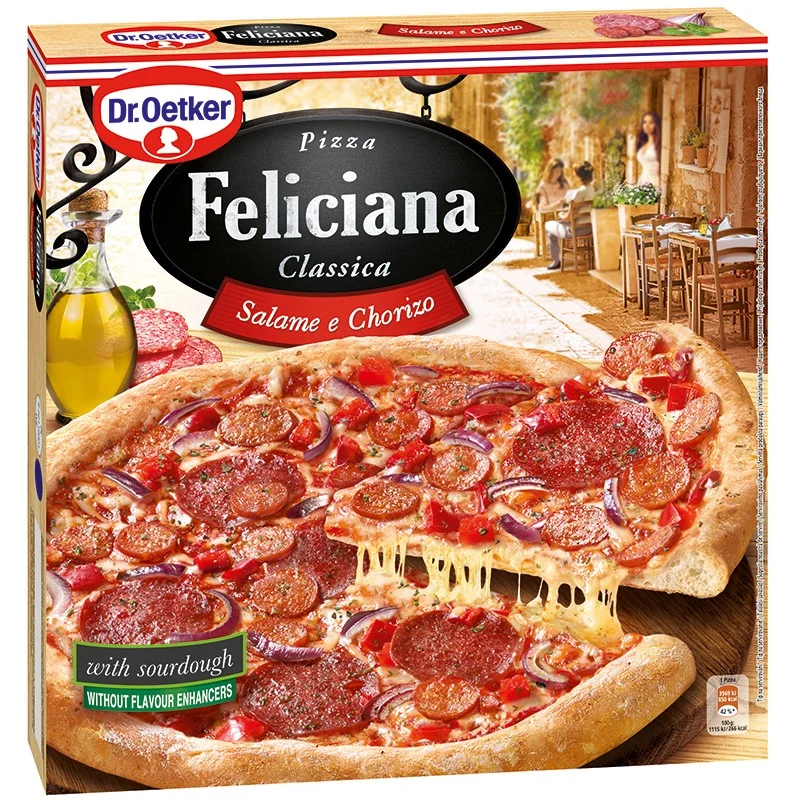 Пица Феличиана Салам и чоризо 0.320 Dr.Oetker