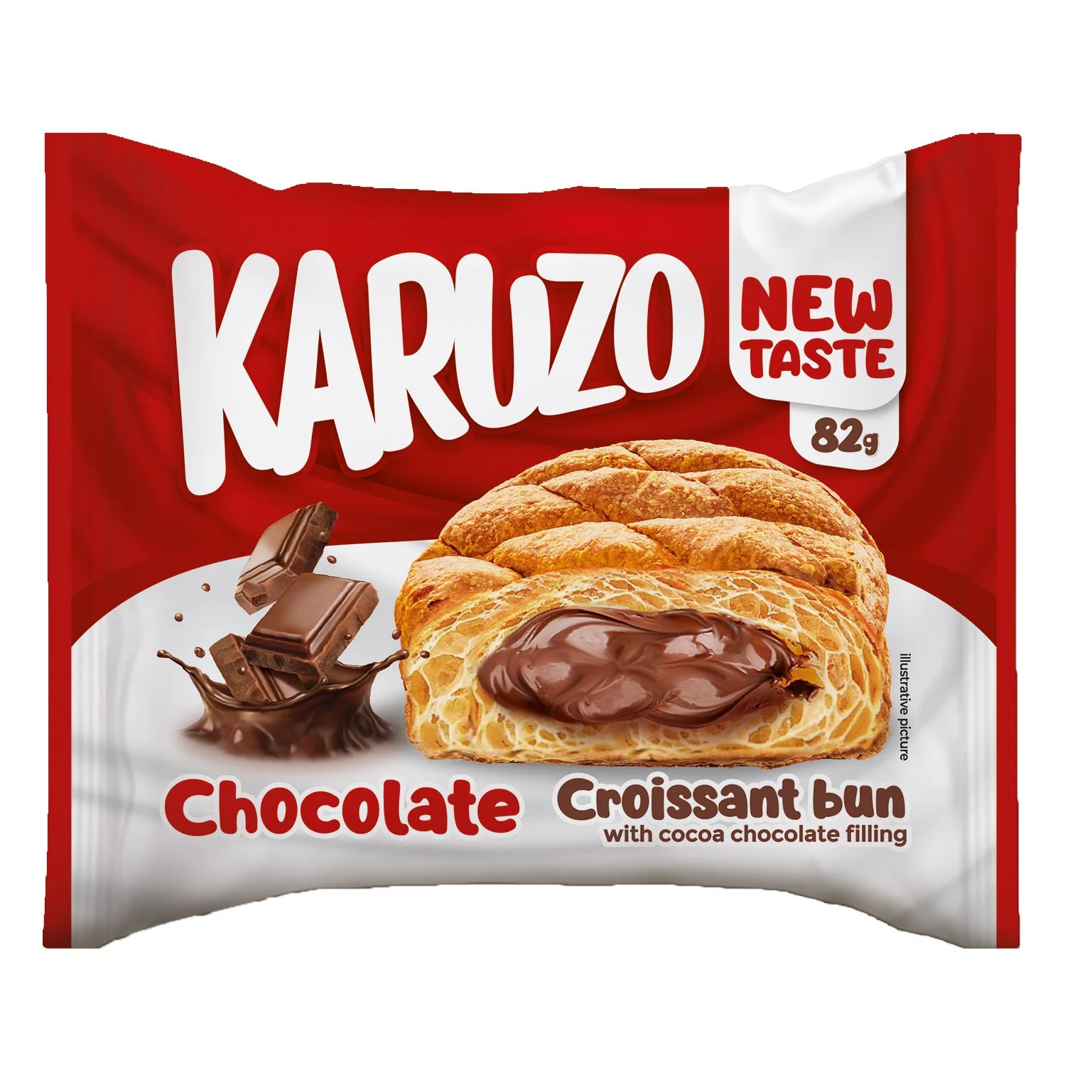 Кроасан Karuzo с шоколад 0,082