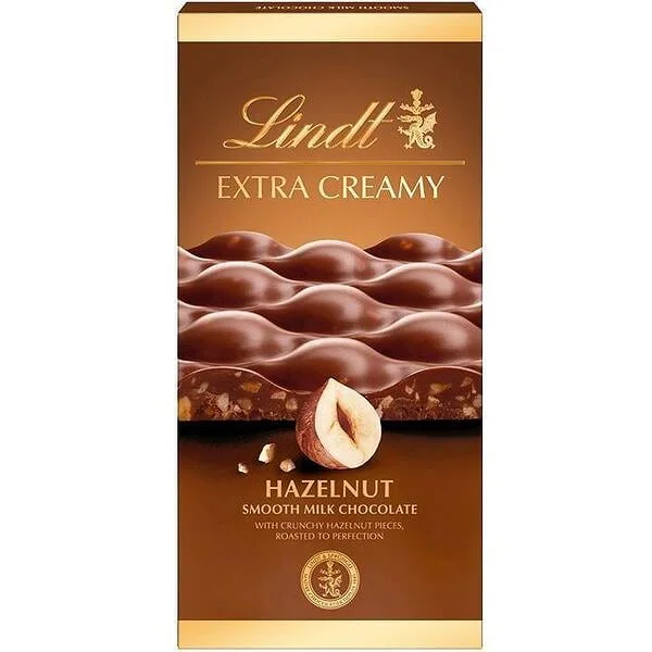 Шоколад Линдт Extra Creamy 0,080 Лешник