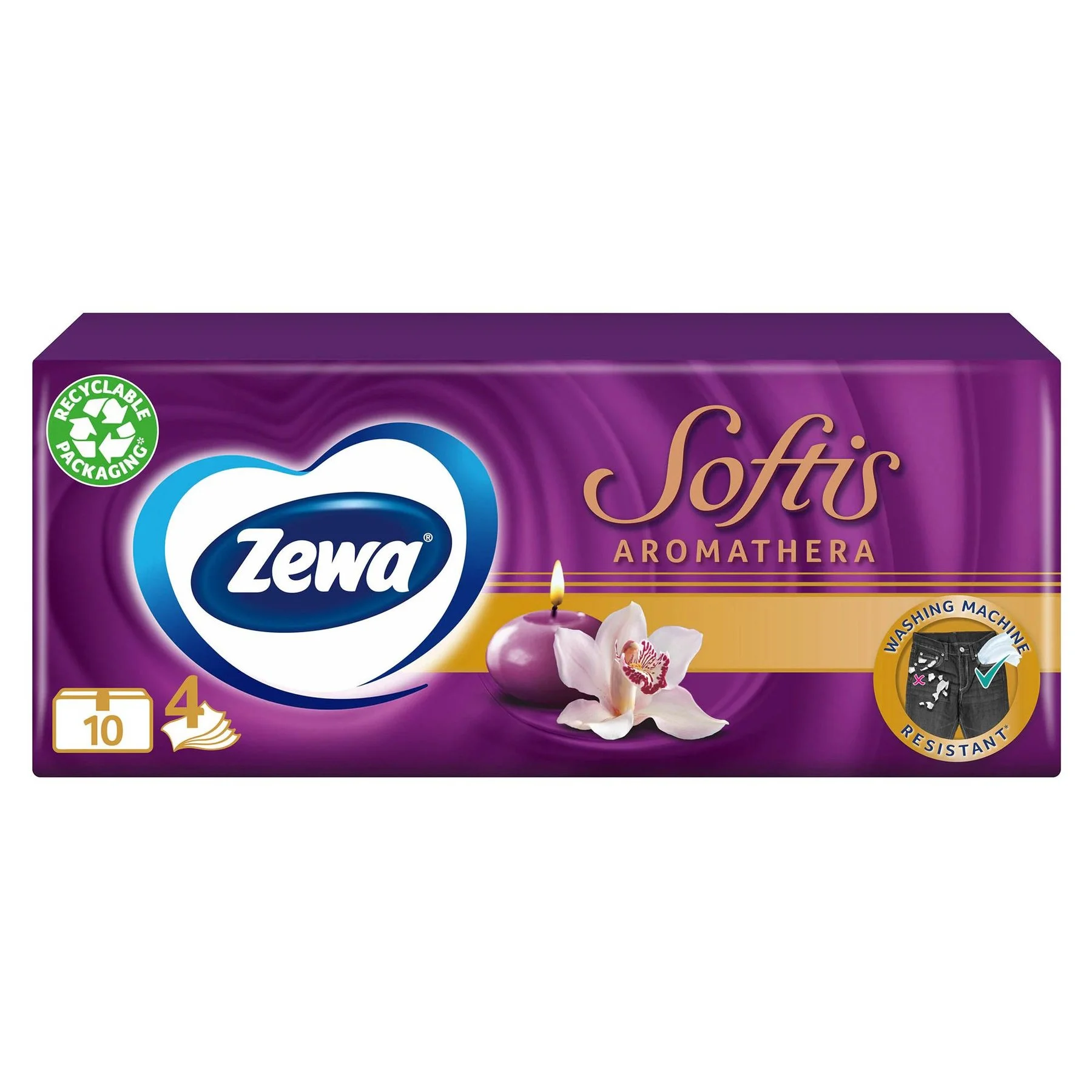 Носни кърпи Зева Softis Aromathera 10 бр.