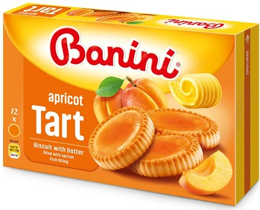 Бисквити тарт с кайсия 0,210 Banini
