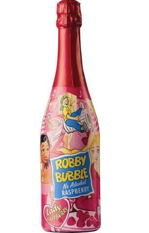 Детско шампанско Малина 0.750 Robby Bubble