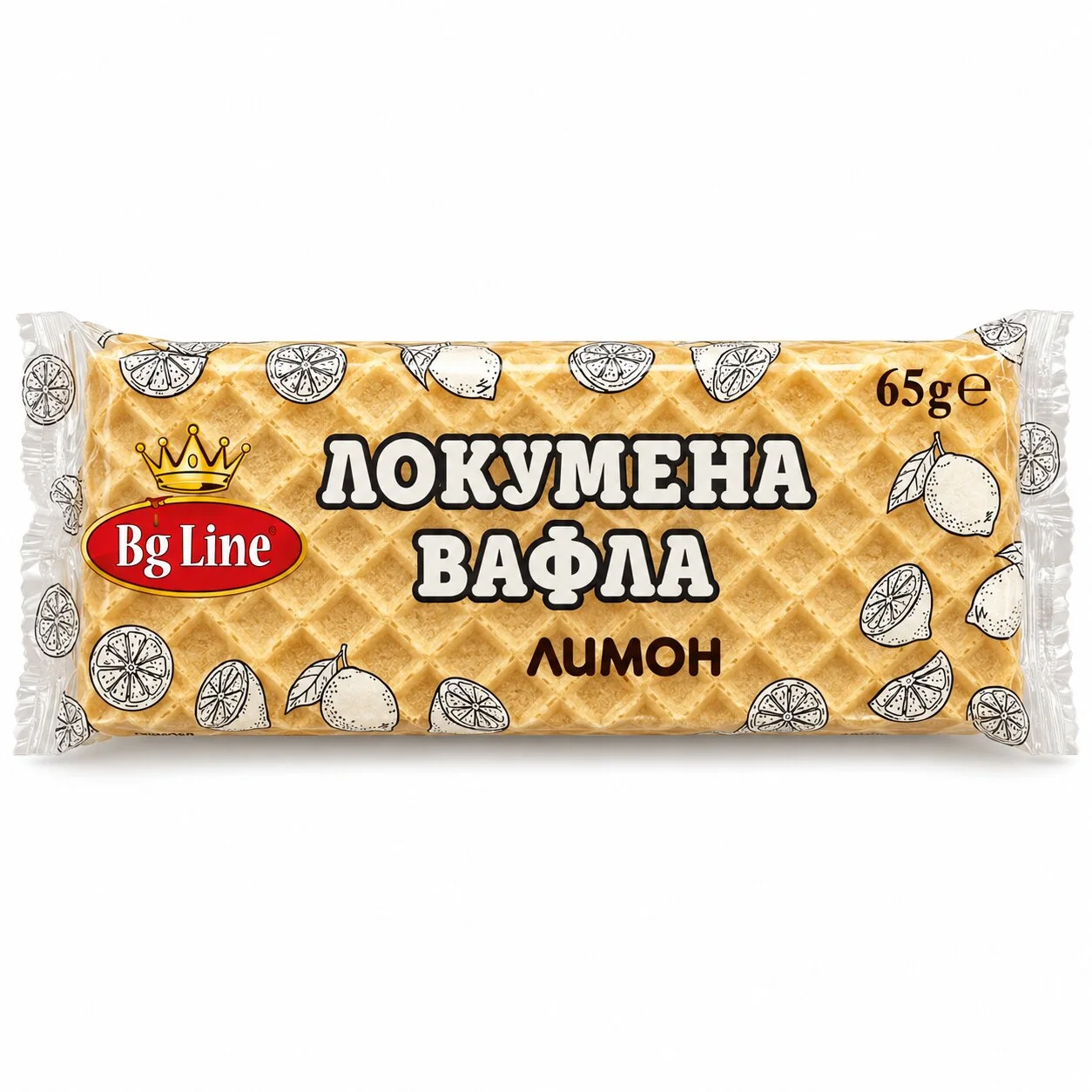 Вафла Хели Ретро локумена лимон 0,065 Sweet Life