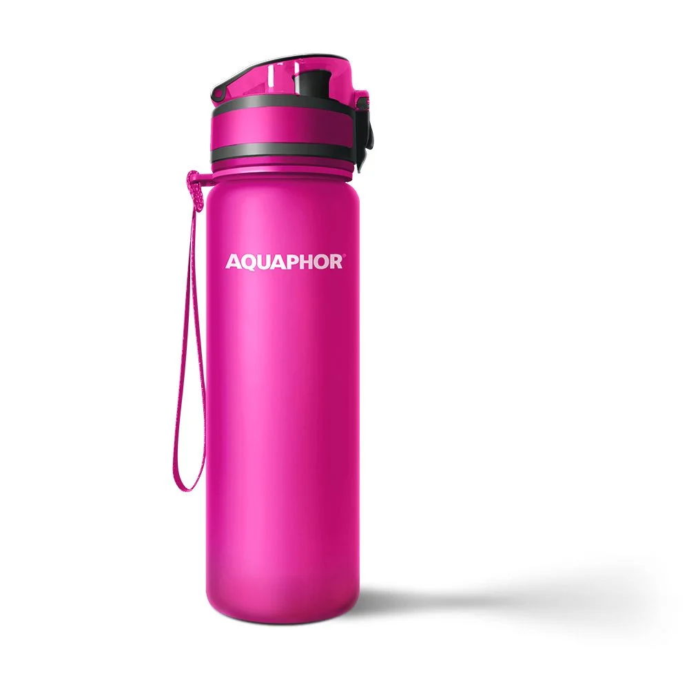 Бутилка за вода филтрираща Aquaphor 0,500  розова