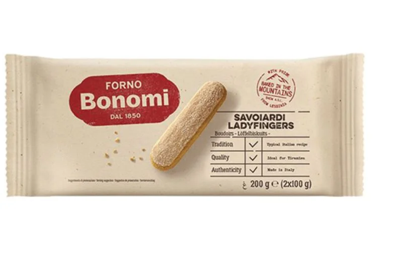 Бишкоти Savoiardi мини Bonomi 0,200