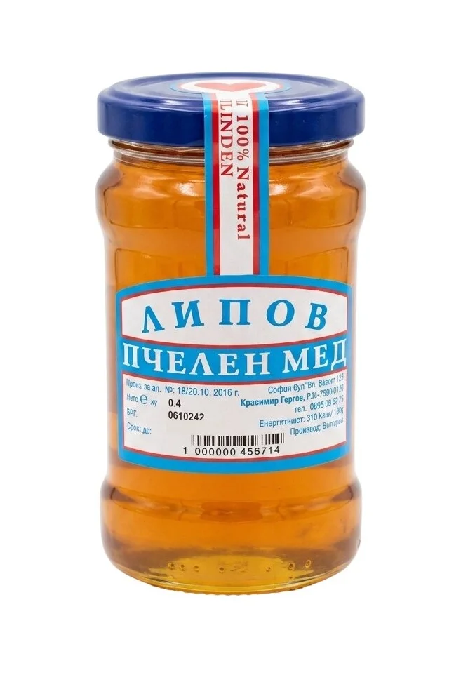 Пчелен мед Липов Краси Гергов 0.400
