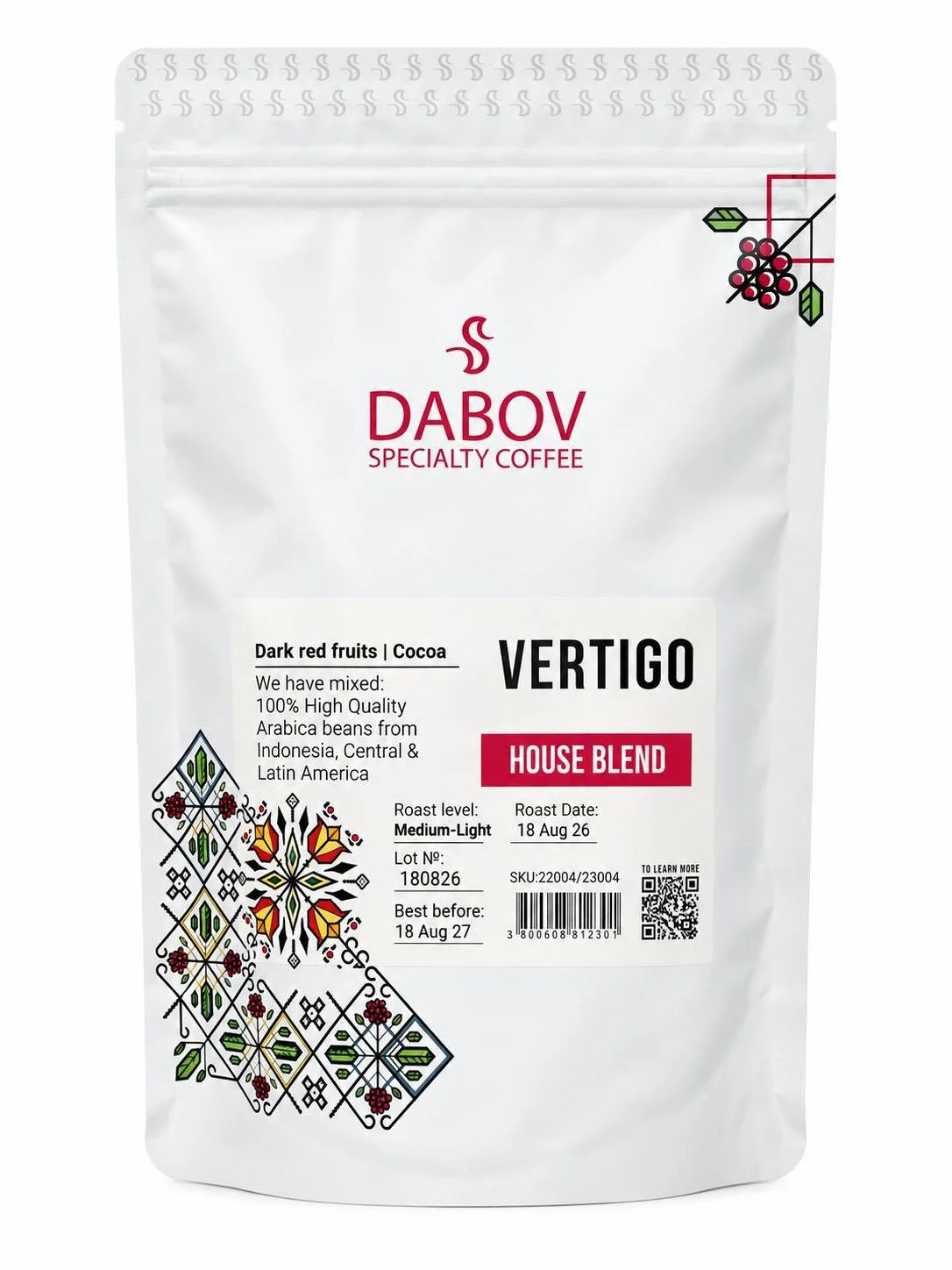Кафе Dabov Vertigo 0.200 зърна