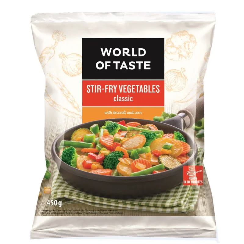 Микс зеленчуци замразени Класик 0,450 World Of Taste