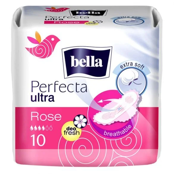 Дамски превръзки Бела Перфекта фреш 10 бр. rose