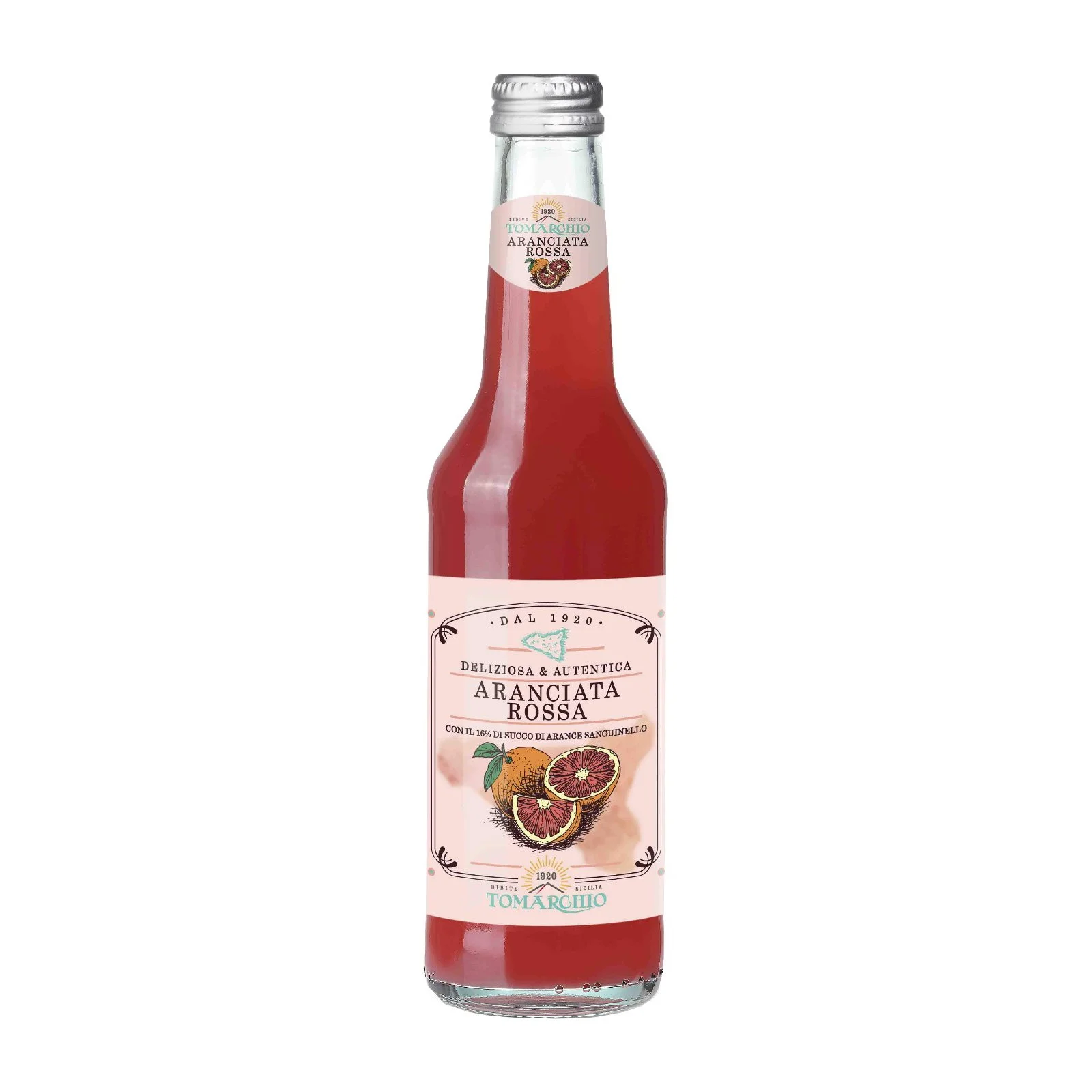 Безалкохолна напитка Aranciata с портокал 0,275 Tamarchio