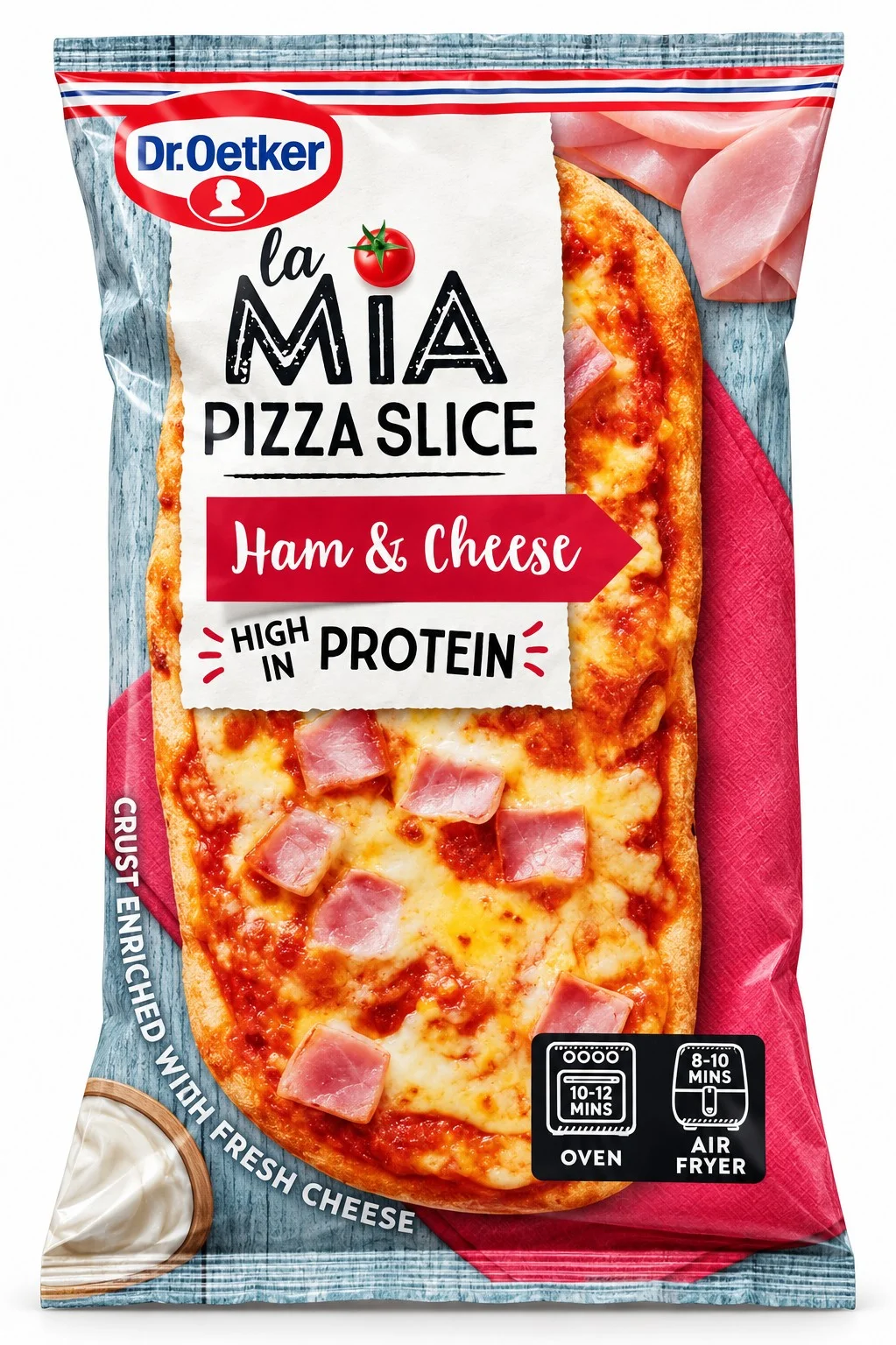 Пицети La Mia Pizza шунка и моцарела 0,140 Dr.Oetker