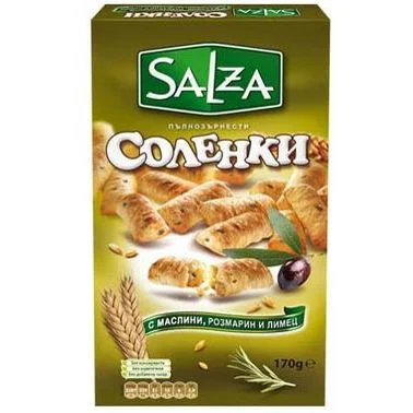 Соленки с маслини, розмарин и лимец Salza 0.170