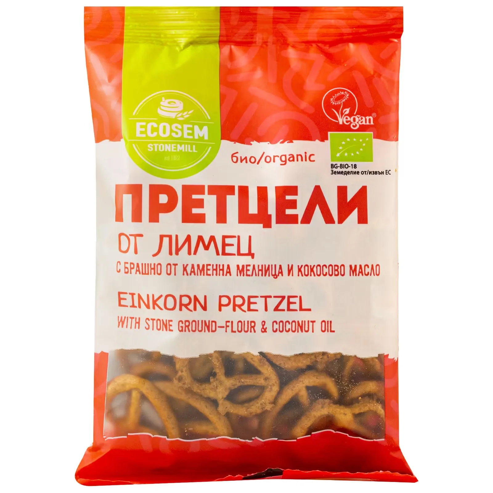 БИО Претцели лимец 0,050 Ecosem