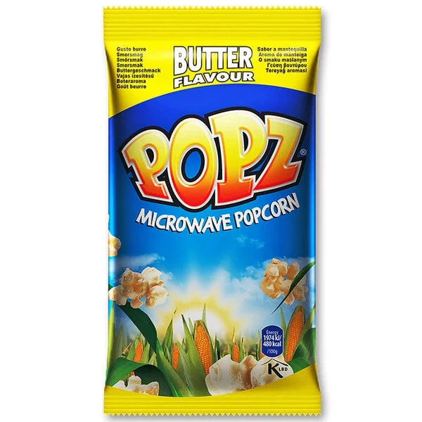 Пуканки с масло 2 бр. х 0.090 Popz