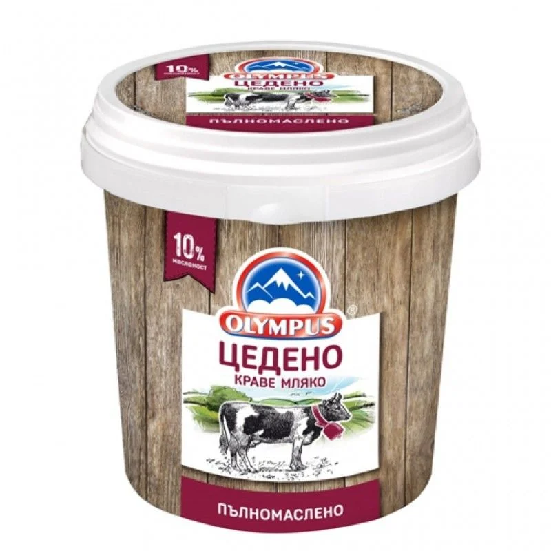 Кисело мляко Olympus цедено 10 % 1кг.